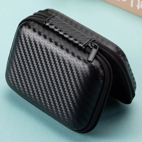 Protection Zipper Case Headphone Data Cable Storage Portable Pouch UK - Picture 5 of 22