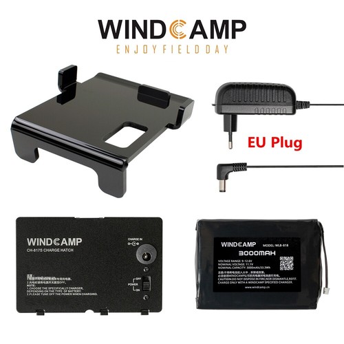 Accessoires Windcamp 3000 mAh batterie/chargeur/couvercle/cadre CH-817S FT-818 FT-817 - Photo 17/17