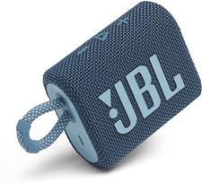 JBL Go 3 Portable Wireless IP67 Outdoor Bluetooth Speaker (Blue) (Refurbished)