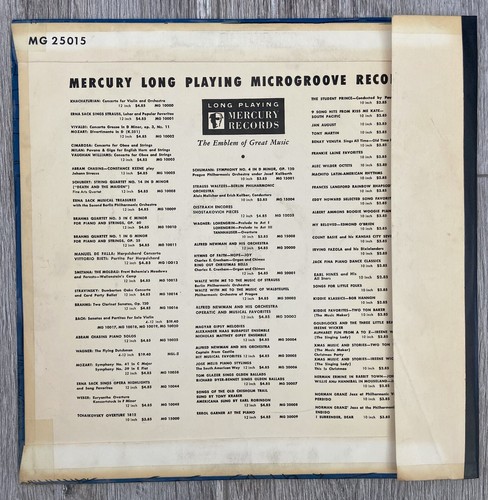 Count Basie and His  Kansas City Seven Mercury Records MG25015 10" 33LP - RARE - Picture 2 of 8