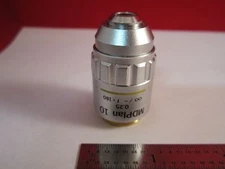MICROSCOPE OBJECTIVE OLYMPUS JAPAN MDPLAN 10X  INFINITY OPTICS BIN#11-DT-R