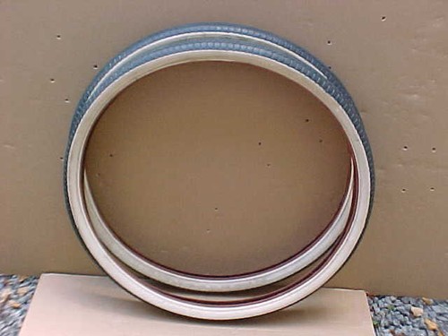 VTG BICYCLE TIRES SET OF 2 ORIGINAL SCHWINN B.F.GOODRICH SILVERTOWN 26 3/4 - Picture 8 of 15