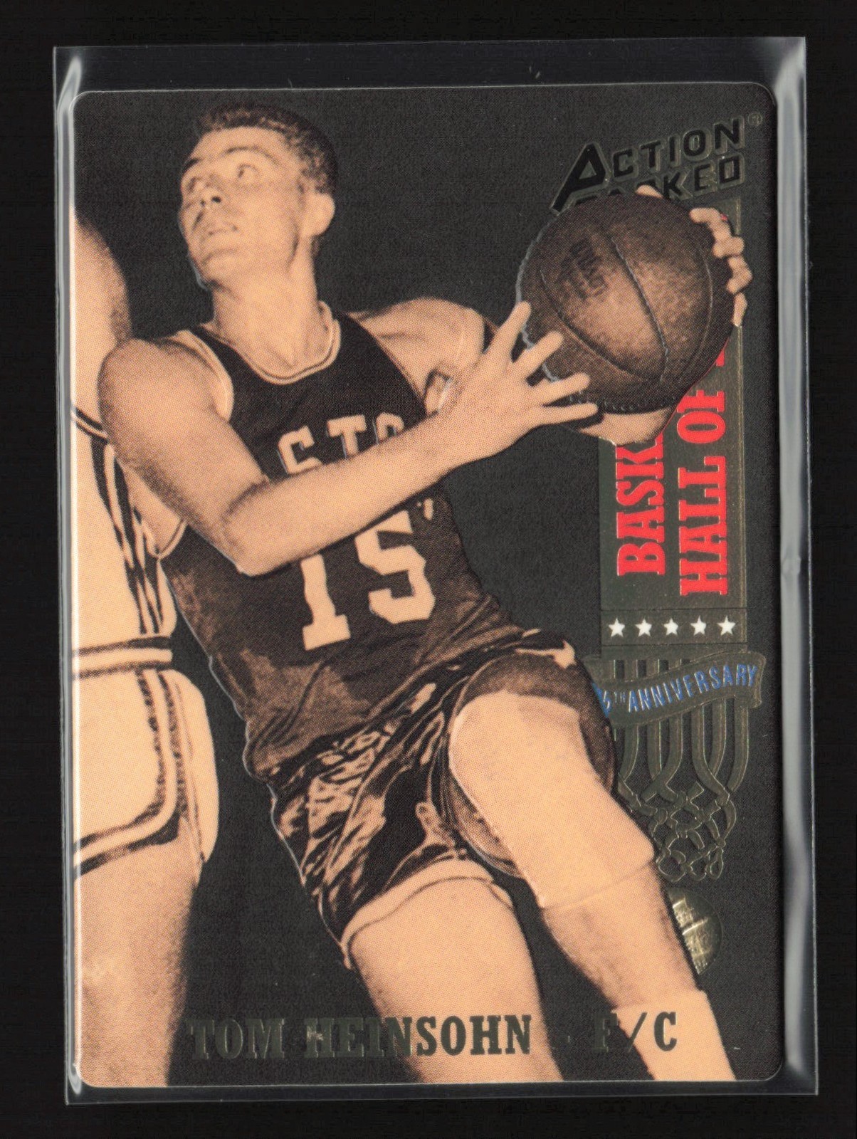 1993-94 Action Packed Hall of Fame Tom Heinsohn #29 Boston Celtics