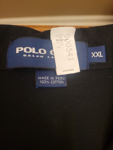 Polo Golf Ralph Lauren Polo Langarmshirt Herren XXL schwarz rot Pony - Bild 5 von 10