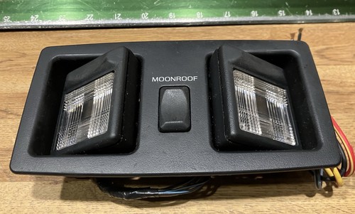 1990-1997 Lincoln Town Car Moonroof Roof Switch Button Dome Light  BLACK  TESTED - Picture 6 of 13