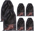 Set 6 Bolsas Botas Altas Viaje No Tejidas con Cuerda Protector Zapatos Mujer