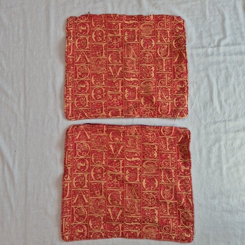 Fundas de Cojín Jonelle Letras Góticas Estampado de León Fundas de Cojín Cremallera Vintage X 2 - Imagen 3 de 20