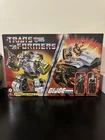 Transformers X GI Joe Autobot KUP TRIPLE T w/ SGT SLAUGHTER & LEATHERNECK Hasbro