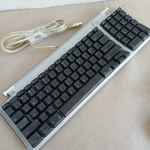 Vintage Apple USB Keyboard (M2452) & Mouse (M4848) - iMac Lt Black - TESTED - Picture 3 of 9