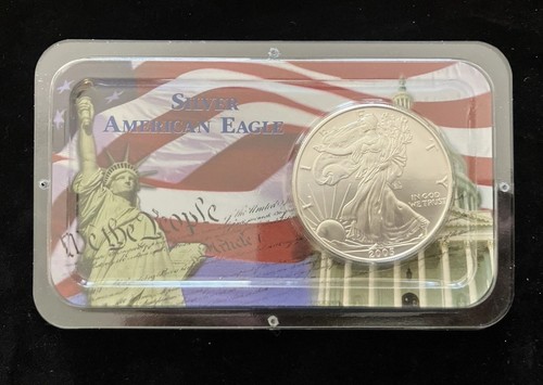 American Silver Eagle 2005 1 Feinunze 0,999 Feinsilber Stempelglanz - Bild 5 von 5