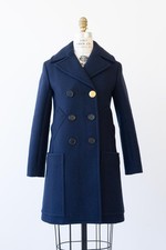 Celine Phoebe Philo Era Wool Coat Rare Archive Design Size S US SS Excellent