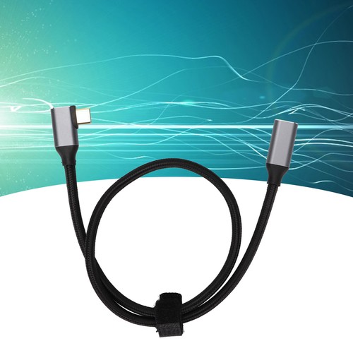 (50cm)RASTKY 90 Degree Bend Type C Male To Female Extension Cord 4K Video - Afbeelding 3 van 12