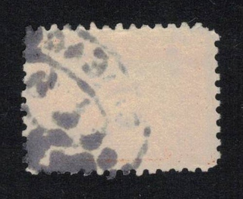USA Sc #404 Used 1915 F/VF Orange 10¢ San Francisco Bay With A Chicago Handstamp - Picture 2 of 2