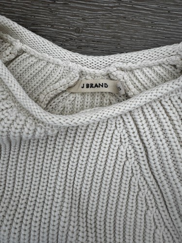 J Brand Ladies Off White Cream XS Perfect Gorgeous Sweater - Picture 2 of 6