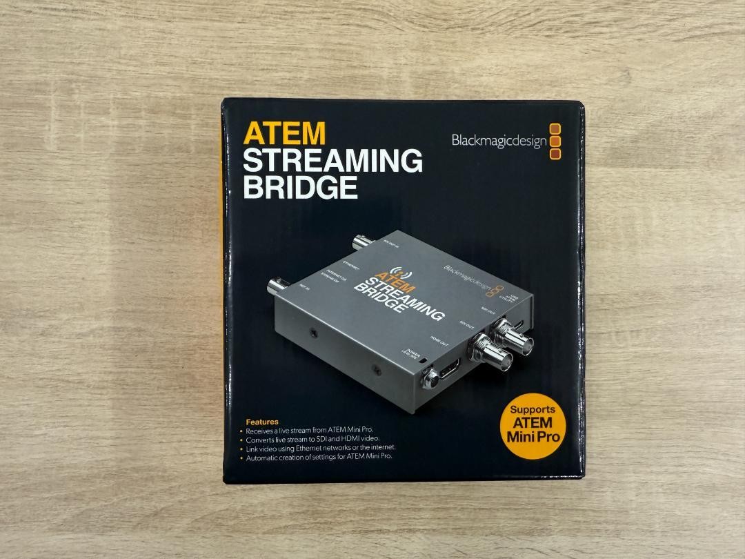 新品未使用　Blackmagic ATEM Streaming Bridge Amazon.com: Blackmagic Design ATEM Streaming Bridge