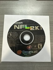NFL 2K1 (SEGA Dreamcast, 2000) Disc Only