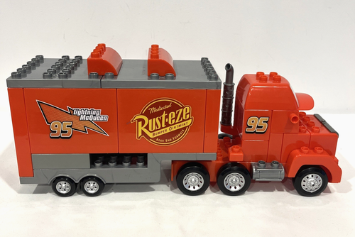 MEGA BLOKS DISNEY PIXAR CARS MACK TRUCK & TRAILER FROM MACK & MCQUEEN SET 7769 - Picture 7 of 11