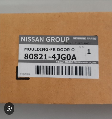 80821-4JG0A 80820-4JG0A 82821-4JG1A 80820-4JG1A SET MOULDING FR DOOR OUT - Bild 2 von 8