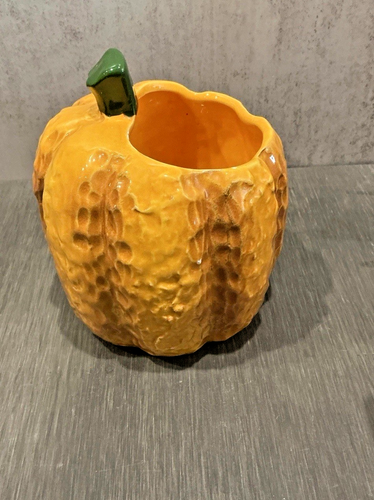 Lote de 3 jardineras vintage de cerámica Jack-o-Lantern decoración calabazas - Imagen 5 de 22