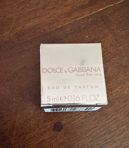 DOLCE & GABBANA Eau de Parfum ROSE THE ONE ~ 0,16 fl oz / 5 ml