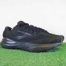 Brooks Trainers Size 10 Men's Black Adrenaline GTS 24 Athletic Running Shoes