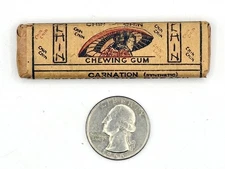 VINTAGE CHIN CHIN CHEWING GUM FULL PACK NEWARK NJ NOS UNITED PEPSIN GEISHA GIRL