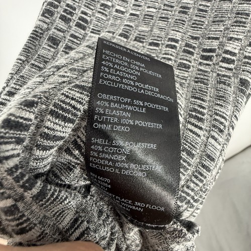 Vestido ceñido al cuerpo Silence + Noise con tiras espalda deportiva talla mediana gris texturizado elástico - Imagen 10 de 14