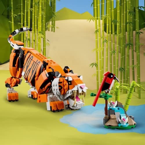 LEGO Creator Wild Tiger 31129 Toy Block Present Animal Jewelry Craft Boys Girls - Picture 2 of 8