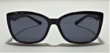 SOLARIS Quality Women's cat eye Sunglasses Cat3 Filter - Black/Clear A130 