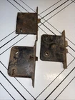 Antique Vintage Mortise Locks Lot Of Three For Restoration Renovation