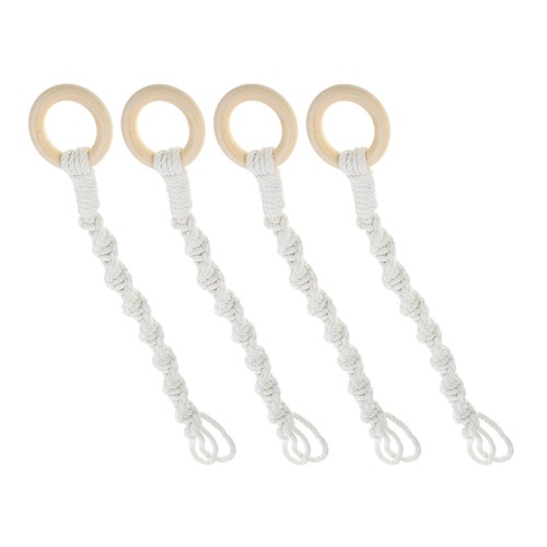  4 Stück Blumentopfhänger hängend Pflanzenhalter Gurt Korb für Pflanzen - Bild 2 von 12