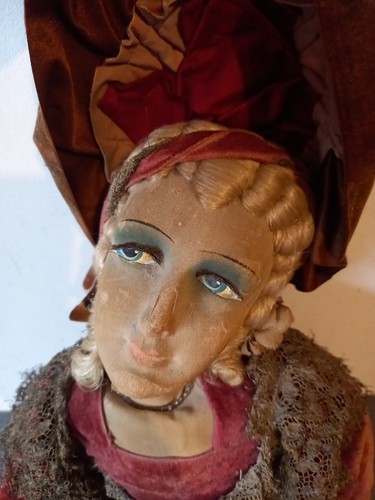 Antigua Muñeca De Salon - 1920-1930-80CM - Francia - Old Francesa Doll - Picture 18 of 24