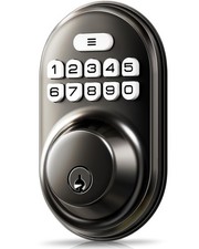Keyless Entry Door Lock, Electronic Keypad Deadbolt, Keyed Entry, Auto Lock, ...