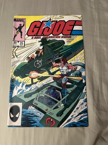 G.I. JOE A REAL AMERICAN HERO #25 1984 Marvel 1st Full App Zartan