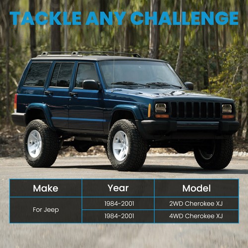 BFO 3" Lift Kit w/ Coil Springs & Add-A-Leaf For Jeep Cherokee XJ 1984-2001 - Picture 6 of 17