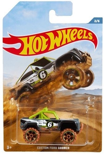 Hot Wheels 1:64 -Custom Ford Bronco- Off Road Truck 3+ Toy Car Subaru Jeep - Picture 2 of 3