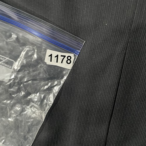 Izod Black 2 Button Suit Jacket Size 46 Regular Fit Mens NWT - Picture 6 of 6