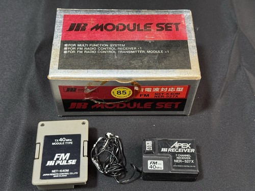Vintage RC JR PROPO Module Set 40.850MHz Made in Japan