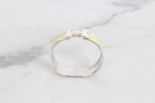 Hermes Click-Clack PM Bracelet Yellow Steel 136261314 - Picture 3 of 7