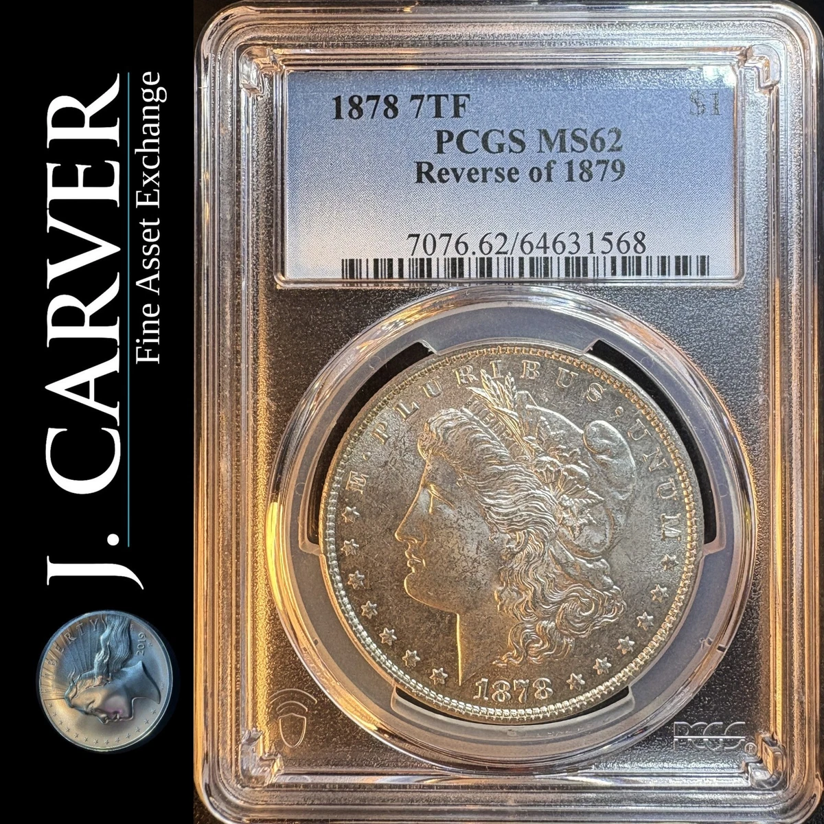 MS 62 Graded 1879 Year Morgan US Dollars (1878-1921) for sale | eBay
