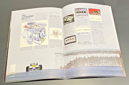 Brochure de Vente HONDA Civic CRX 1,6i - 16 - Non Daté - Bel Etat - Foto 5 di 7