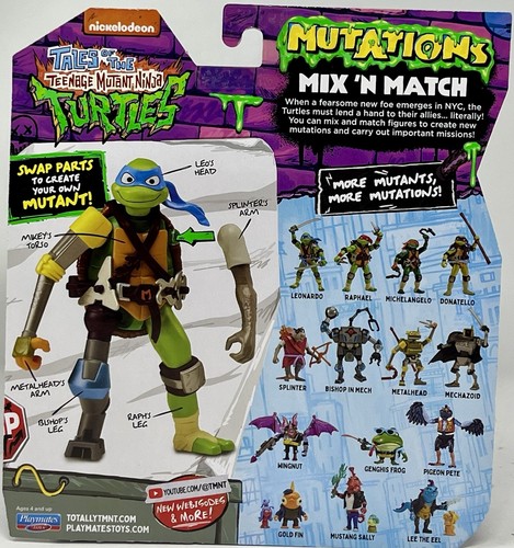 Teenage Mutant Ninja Turtles MUSTANG SALLY Mutations Mix N Match - Picture 2 of 2
