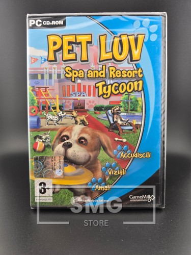 Pet Luv Spa and resort Tycoon Pc Nuovo Italiano Sigillato - Imagen 1 de 3