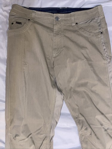Kuhl Pants Mens 36x34 Burnt Olive Radikl Hiking Outdoor Classic Fit Lightweight - Picture 2 of 13