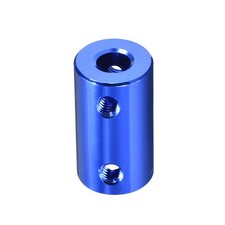 2 Pcs 6.35 To 6.35mm Bore Rigid Coupling For 3d Printers L25xd14 Dark Blue 2 Pcs 6.35 To 6.35mm Bore Rigid Coupling For 3d Printers L25xd14 Dark Blue