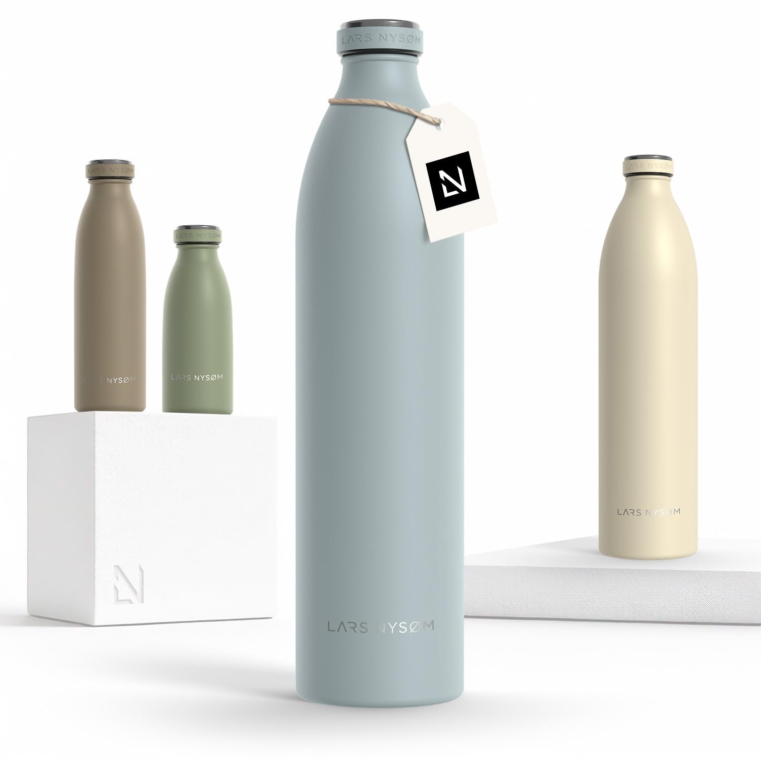 Gourde inox 1500ml bouteille d’eau isolée gourde étanche grand format