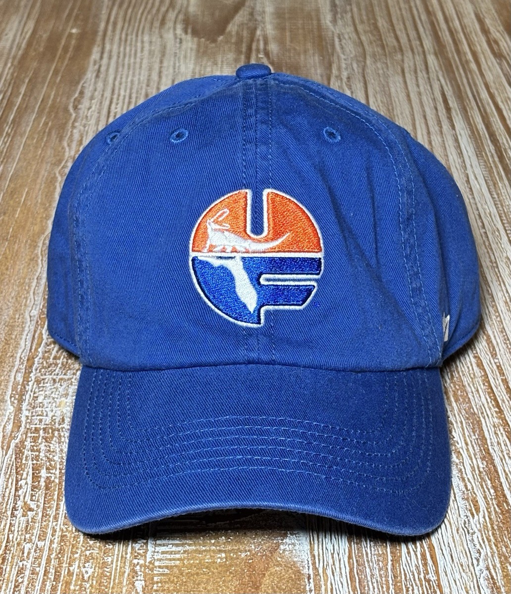 Florida Gators Pell Logo '47 Franchise Royal Blue Fitted Hat Sz