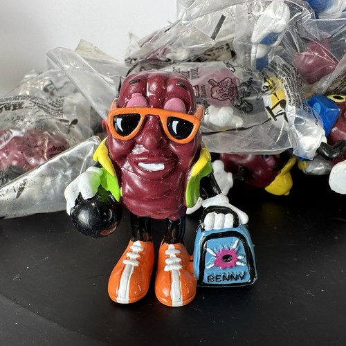 Hardee's California Raisins Lote De 40+ Figuras 2-3" Algunas En Bolsas PVC De Colección - Imagen 13 de 15
