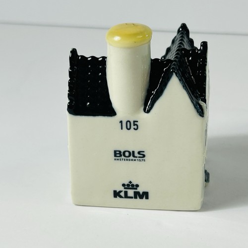 Blaues Delfter Haus KLM Bols Amsterdam leer 2024 #105 - Bild 6 von 8