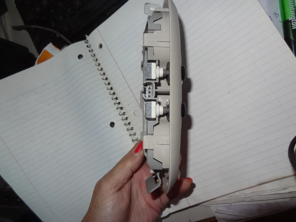 OEM 07-12 Dodge Caliber Front Overhead Console Roof Dome Light Sunroof Switch - Image 3 of 4